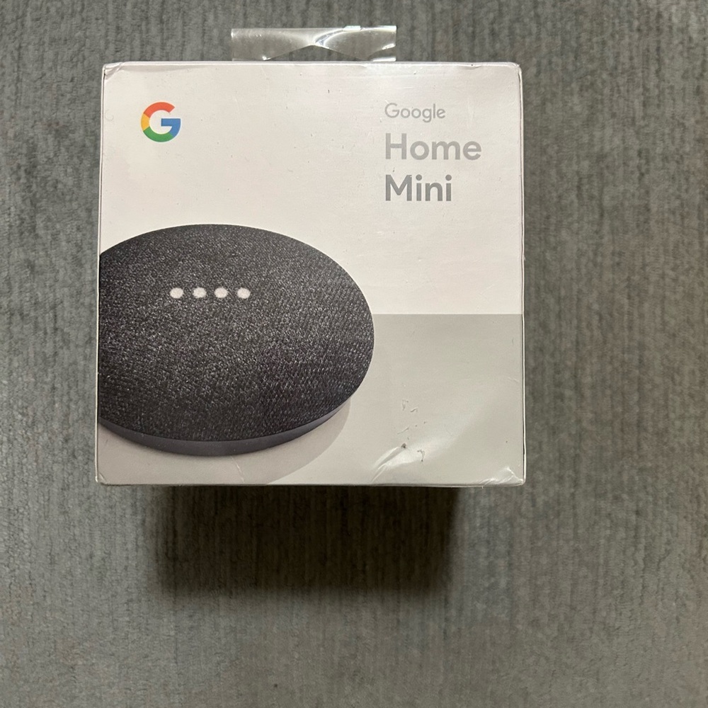 Google Home Mini in Charcoal